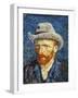 Self Portrait with Grey Felt Hat, c.1887-Vincent van Gogh-Framed Giclee Print