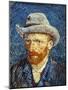 Self Portrait with Grey Felt Hat, c.1887-Vincent van Gogh-Mounted Giclee Print