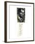 Self Portrait with Inscription-Charles Pierre Baudelaire-Framed Giclee Print