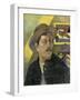 Self-Portrait with Manao Tupapau-Paul Gauguin-Framed Giclee Print