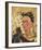 Self-Portrait with Monkey and Parrot, c.1942-Frida Kahlo-Framed Art Print