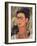 Self-Portrait with Monkey-Frida Kahlo-Framed Art Print