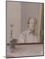 Self Portrait With Mug, 2009-William Packer-Mounted Giclee Print