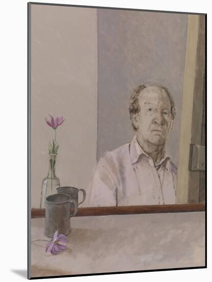 Self Portrait With Mug, 2009-William Packer-Mounted Giclee Print