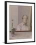 Self Portrait With Mug, 2009-William Packer-Framed Giclee Print