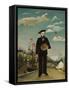 Self Portrait with Palette, 1890-Henri Rousseau-Framed Stretched Canvas