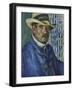 Self Portrait with Panama Hat, 1912-Lovis Corinth-Framed Giclee Print