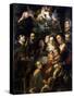 Self-Portrait with Parents, Brothers and Sisters, C1615-Jacob Jordaens-Stretched Canvas