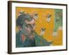 Self-Portrait with Portrait of Bernard, 'Les Mis‚rables'-Paul Gauguin-Framed Giclee Print