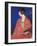 Self Portrait with Red Shawl-Elisabeth Chaplin-Framed Giclee Print