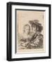 Self Portrait with Saskia, 1636-Rembrandt van Rijn-Framed Premium Giclee Print