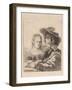 Self Portrait with Saskia, 1636-Rembrandt van Rijn-Framed Giclee Print