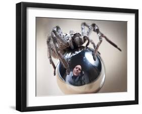 Self-Portrait with Spider-Tim Millar-Framed Photographic Print