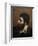 Self Portrait with Striped Collar-Gustave Courbet-Framed Giclee Print