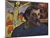 Self Portrait with the Yellow Christ, 1889-Paul Gauguin-Mounted Giclee Print