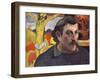 Self-Portrait with the Yellow Christ-Paul Gauguin-Framed Giclee Print