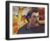 Self-Portrait with the Yellow Christ-Paul Gauguin-Framed Giclee Print