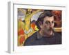 Self-Portrait with the Yellow Christ-Paul Gauguin-Framed Giclee Print