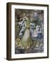 Self-Portrait with Wife and Daughter, 1910-Filipp Andreyevich Malyavin-Framed Giclee Print