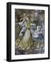 Self-Portrait with Wife and Daughter, 1910-Filipp Andreyevich Malyavin-Framed Giclee Print