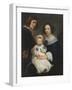 Self Portrait with Wife Catherine De Hemerlaer and Son Jan Erasmus Quellinus, 1635-36-Erasmus Quellinus-Framed Giclee Print