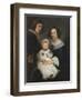 Self Portrait with Wife Catherine De Hemerlaer and Son Jan Erasmus Quellinus, 1635-36-Erasmus Quellinus-Framed Giclee Print