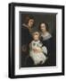 Self Portrait with Wife Catherine De Hemerlaer and Son Jan Erasmus Quellinus, 1635-36-Erasmus Quellinus-Framed Giclee Print