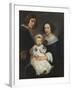 Self Portrait with Wife Catherine De Hemerlaer and Son Jan Erasmus Quellinus, 1635-36-Erasmus Quellinus-Framed Giclee Print