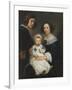 Self Portrait with Wife Catherine De Hemerlaer and Son Jan Erasmus Quellinus, 1635-36-Erasmus Quellinus-Framed Giclee Print