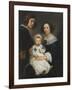 Self Portrait with Wife Catherine De Hemerlaer and Son Jan Erasmus Quellinus, 1635-36-Erasmus Quellinus-Framed Giclee Print