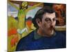 Self-Portrait with Yellow Christ, 1890-1891-Paul Gauguin-Mounted Giclee Print