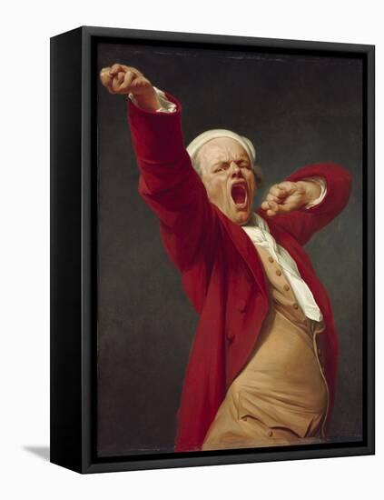 Self-Portrait, Yawning, 1783-Joseph Ducreux-Framed Stretched Canvas