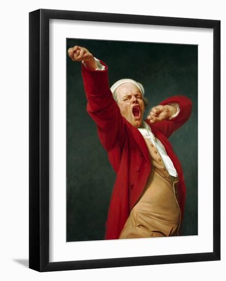 Self-Portrait, Yawning-Joseph Ducreux-Framed Giclee Print