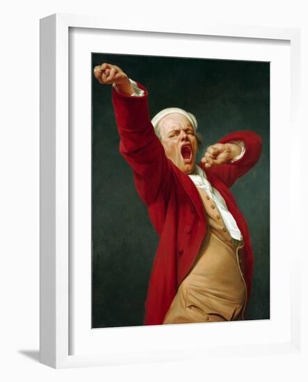 Self-Portrait, Yawning-Joseph Ducreux-Framed Giclee Print