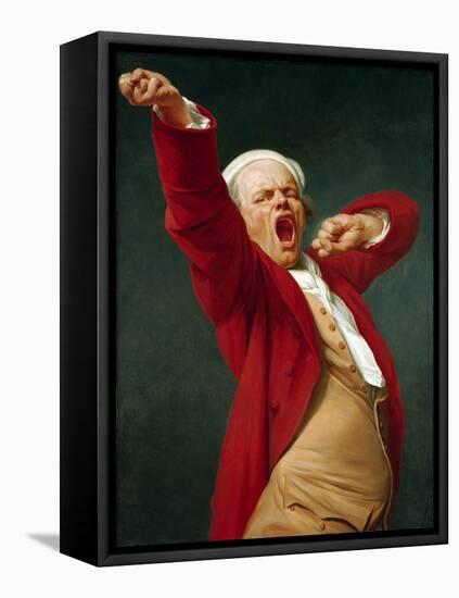 Self-Portrait, Yawning-Joseph Ducreux-Framed Stretched Canvas