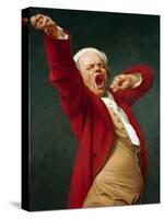 Self-Portrait, Yawning-Joseph Ducreux-Stretched Canvas