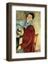 Self Portrait-Amedeo Modigliani-Framed Art Print