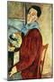 Self Portrait-Amedeo Modigliani-Mounted Art Print