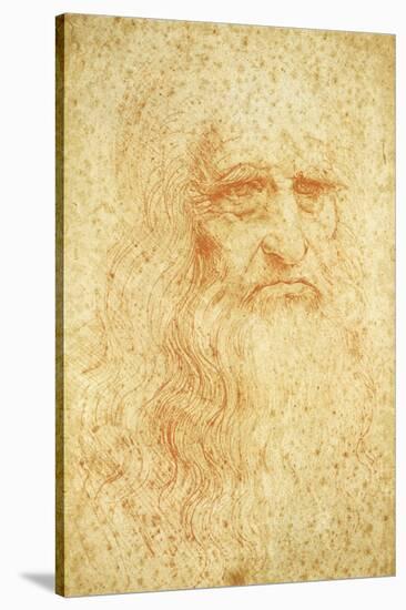 Self-Portrait-Leonardo da Vinci-Stretched Canvas