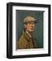 Self Portrait-Laurence Stephen Lowry-Framed Premium Giclee Print