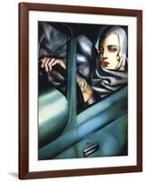 Self Portrait-Tamara de Lempicka-Framed Giclee Print