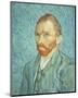 Self Portrait-Vincent van Gogh-Mounted Giclee Print