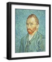 Self Portrait-Vincent van Gogh-Framed Giclee Print