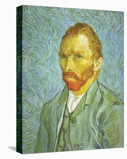 Self Portrait-Vincent van Gogh-Stretched Canvas