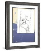 Self Portrait-Paul Rebeyrolle-Framed Premium Edition