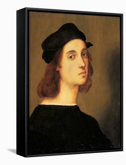 Self Portrait-Raffaello Sanzio-Framed Stretched Canvas