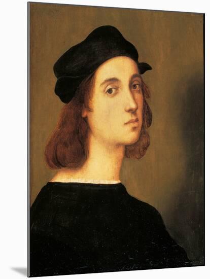 Self Portrait-Raffaello Sanzio-Mounted Giclee Print