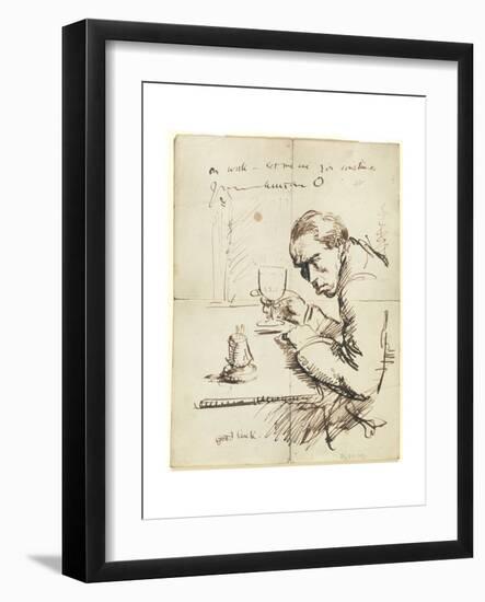 Self-Portrait-Sir William Orpen-Framed Giclee Print