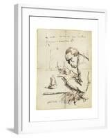 Self-Portrait-Sir William Orpen-Framed Giclee Print