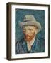 Self Portrait-Vincent van Gogh-Framed Giclee Print